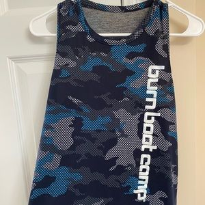 Burn Boot Camp size small tank!